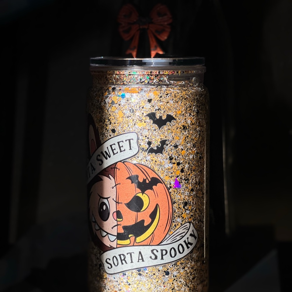 Labubu snow globe tumbler